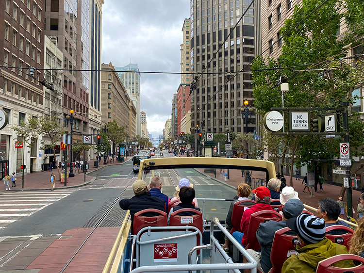 Met de Big Bus Tour San Francisco