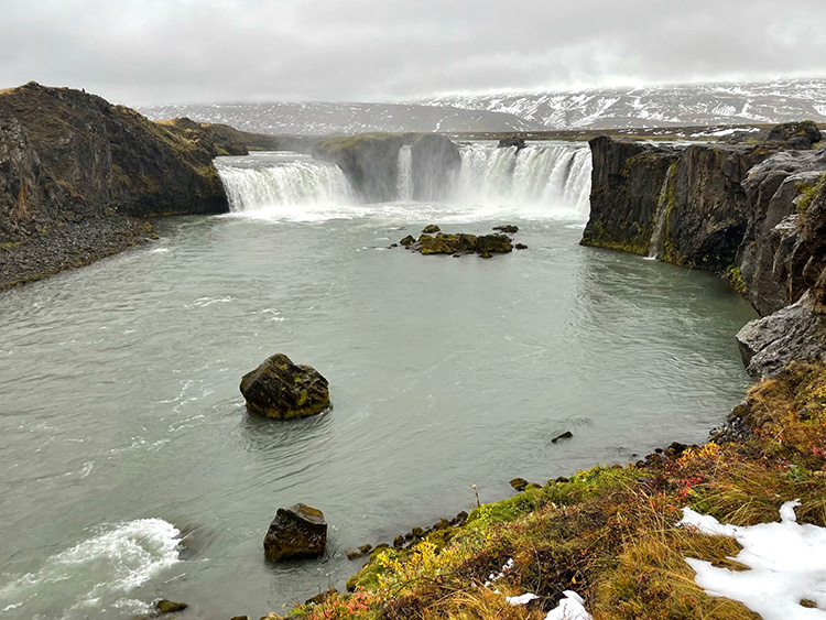 Goðafoss waterval