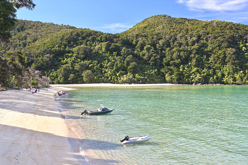 8 dingen om te doen in Abel Tasman National Park in Nieuw-Zeeland - kustlijn