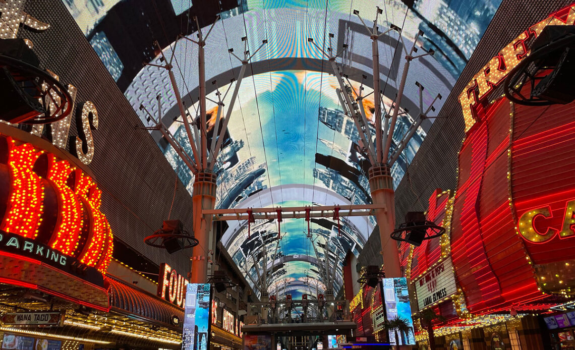 Fremont Street Experience - een reis door het oude Las Vegas