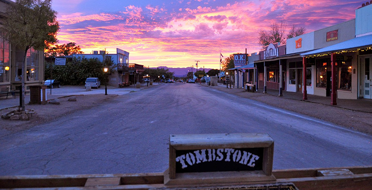 Spookstad Arizona Tombstone