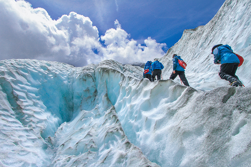 Wandelen-over-de-Franz-Josef-Glacier-met-gids