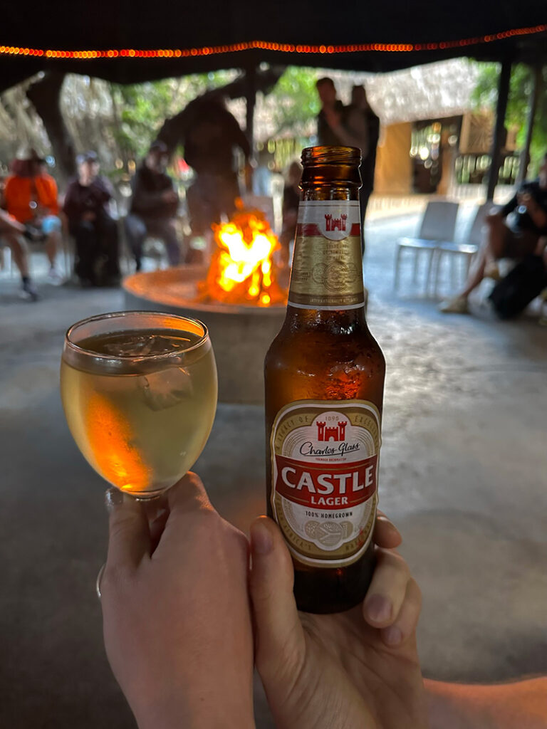 Borrel en barbecue Op safari in Schotia Game Reserve bij Port Elizabeth