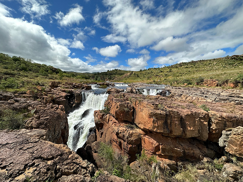 Bourkes Luck Potholes waterval