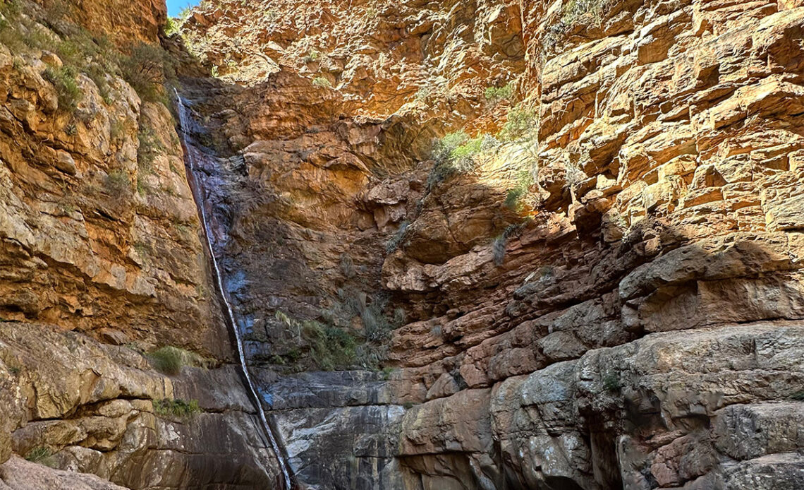 Swartberg Meiringspoortwaterval Zuid-Afrika