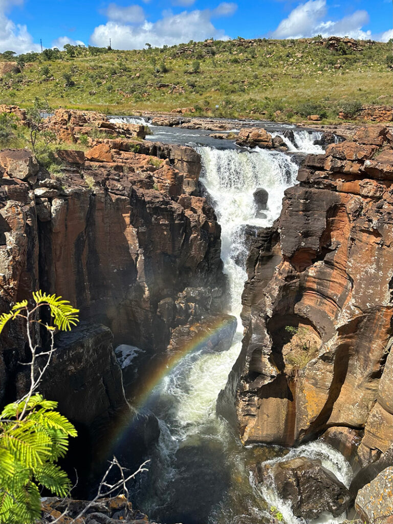 Waterval bij Bourkes Luck Potholes