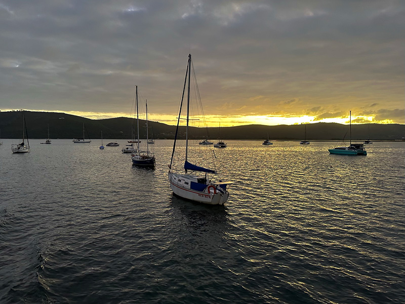 zonsondergangcruise boottocht knysna