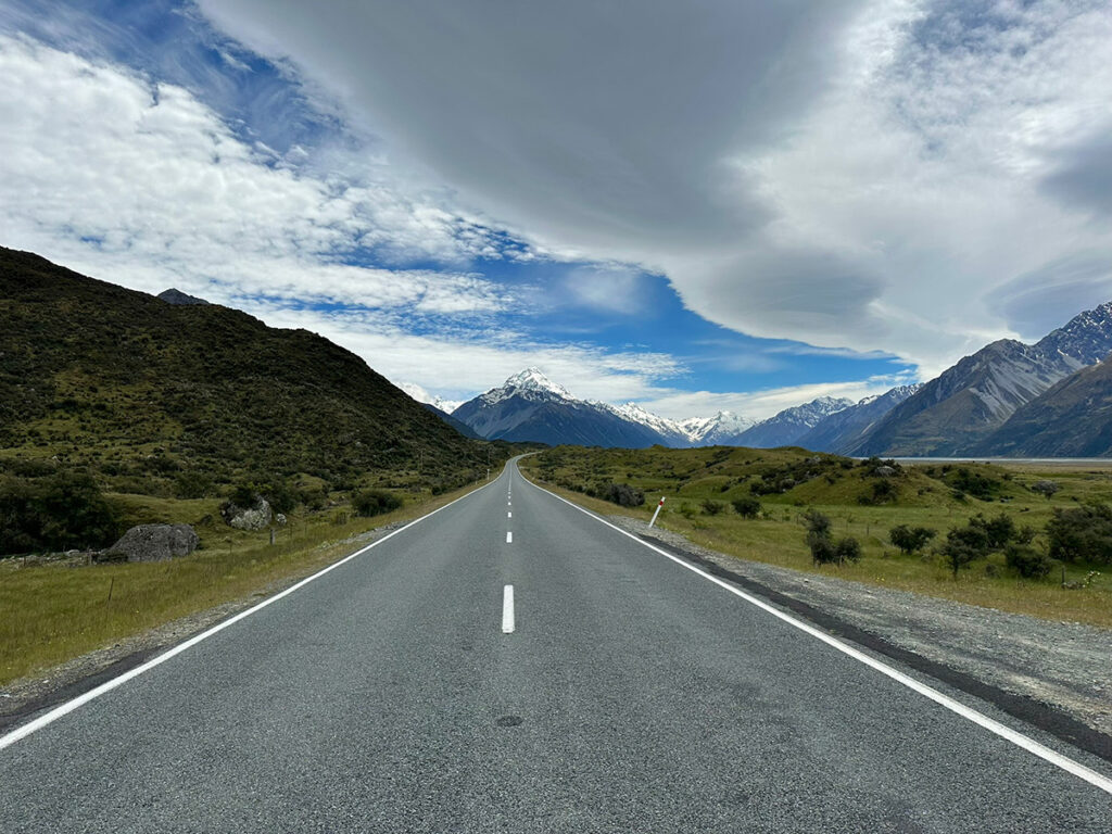 Dit gebeurt er als je geen oversized effect toepast bij Mount Cook Road