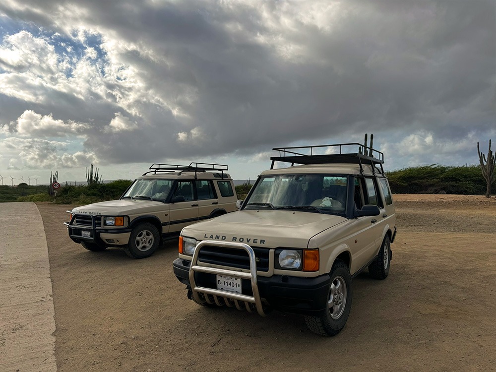 Op jeepsafari in Washington Slagbaai National Park